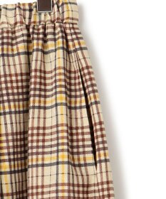 J.PRESS YORK STREET 【WOMEN】チェックフレアスカート