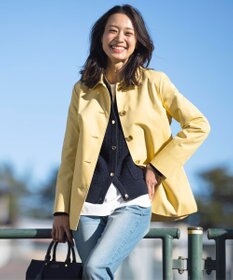 J.PRESS LADIES L 【洗える】DAILY TWEED ニット アウター