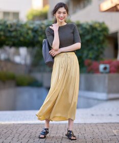 ANY ラメリブニット