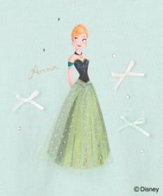 ANY KIDS 【ディズニー/FROZEN】【綿100%】袖チュール Tシャツ
