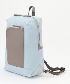 Y'SACCS ナイロン×リサイクルレザー　コンビマルチリュック