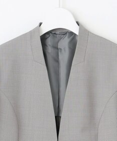 J.PRESS LADIES L 【セットアップ対応】BAHARIYE2 ノーカラー ジャケット