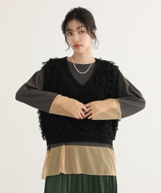 Green Parks シアーチュールドッキングプルオーバー