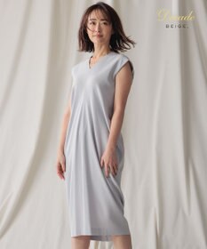 BEIGE， CINDY / Vネックドレス