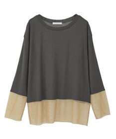 Green Parks シアーチュールドッキングプルオーバー