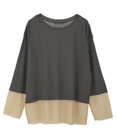 Green Parks シアーチュールドッキングプルオーバー