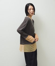 Green Parks シアーチュールドッキングプルオーバー