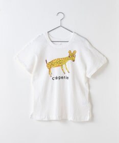 crêprie tsumori chisato creperie HAND PRINT T-SHIRT LEOPARD クレプリ レオパートプリント ドルマンTシャツ