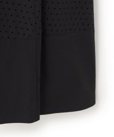 UNFILO L 【セットアップ着用可/ウエストゴム】FINE MOVE パンチング ドット スカート