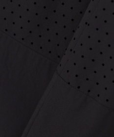 UNFILO L 【セットアップ着用可/ウエストゴム】FINE MOVE パンチング ドット スカート