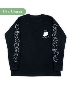 Mother garden しろたん 長袖 Ｔシャツ 《しろたん探せ》ユニセックス