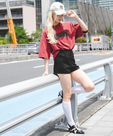 WEGO 【ユニセックス着用ITEM//MLサイズ展開】接触冷感グラフィックBIG　T（SS）