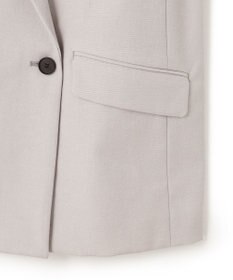 ICB L 【接触冷感・UVケア・撥水・洗える】 LooseWeave ダブルブレストジャケット