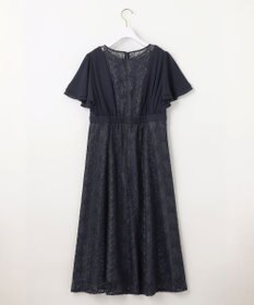 ANY SIS 【Lily Calin】ナローフレアレース ドレス