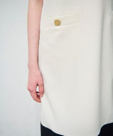 GRACE CONTINENTAL ビジューエンブレムワンピース