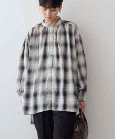 AMERICAN HOLIC ＳＥＴ　イージーケアギャザーシャツ＋ニットベスト