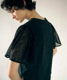 GRACE CONTINENTAL レースロゴTシャツ