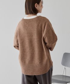 AMERICAN HOLIC ワイドリブVネックプルオーバー