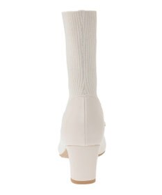 Maison de FLEUR リボンビジューニットブーツ