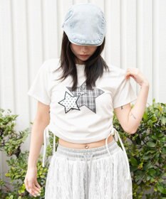 WEGO クラフトデザインサイドドロストT