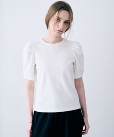 uncrave ダブルフェイスジャージー ボリュームスリーブカットソー