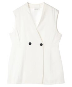 Green Parks AnriettMusee ネック切替デザインベスト