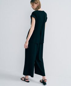 uncrave バックサテンジョーゼット オールインワン