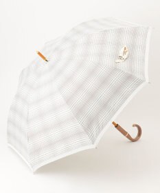 MOONBAT GRACY(グレイシー) 晴雨兼用日傘 長傘 T/C Neo classic check