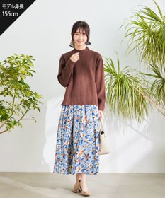 Tiaclasse 【SET UP】幅広いアイテムと相性抜群のニットトップスと女性らしさ溢れるスカートセット