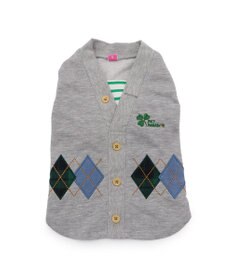 PET PARADISE ペットパラダイス カーディガン風 トレーナー 小型犬