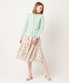 TOCCA 【洗える】FLUFF FLOWERS カーディガン