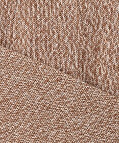 自由区 S ペーパーウールコットン襟付き ニット