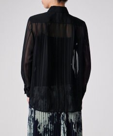 Paul Smith シアー ストライプ ブラウス