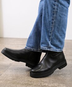 APOM ウォータープルーフサイドジップアンクルブーツ35