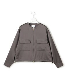 23区 【GOLD LABEL】コンパクトコットン ワークポケット ブルゾン