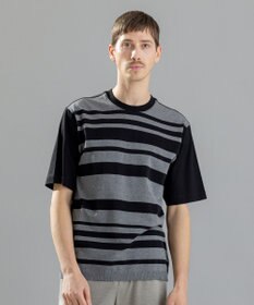 JOSEPH HOMME ブライトボーダーブロック　Tシャツ
