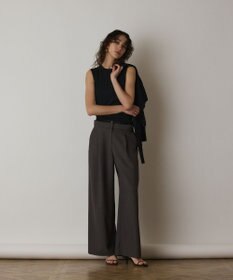 GRACE CONTINENTAL モノグラムニットトップ