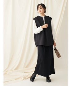 CRAFT STANDARD BOUTIQUE インドコットンシャーリングハイネックブラウス