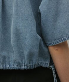 GRACE CONTINENTAL ハーフスリーブデニムシャツ