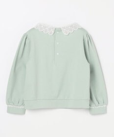 組曲 KIDS 【110-140㎝】レースカラー トレーナー