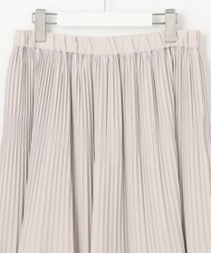 自由区 L 【ご好評につき追加生産・セットアップ対応・洗える】ライトサテンプリーツ スカート