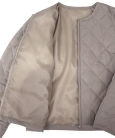 Tiaclasse L コンパクトなシルエットのキルティングショートコート