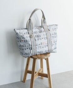 ACE BAGS & LUGGAGE HAyU × ace.  フォールディング 折り畳みトートバッグ 猫柄 30L 17862