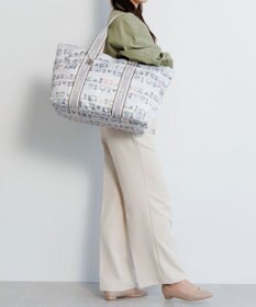 ACE BAGS & LUGGAGE HAyU × ace.  フォールディング 折り畳みトートバッグ 猫柄 30L 17862