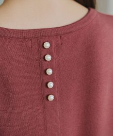 Tiaclasse 【洗える】ギャザーフレアニットチュニック