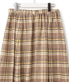 J.PRESS YORK STREET 【WOMEN】チェックフレアスカート