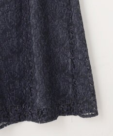 ANY SIS 【Lily Calin】ナローフレアレース ドレス