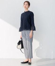組曲 L 【23SS】ラッセルフラワーレースブラウス