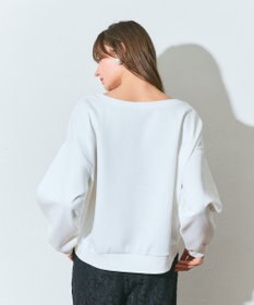 GRACE CONTINENTAL モチーフ刺繍スウェットトップ