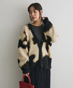 CRAFT STANDARD BOUTIQUE アニマルジャカードニットカーディガン